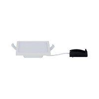 LED Einbaupanel Areo IP44 eckig 120x120mm 3000K Weiß m