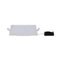 LED Einbaupanel Areo eckig 180x180mm 3000K Weiß matt 3