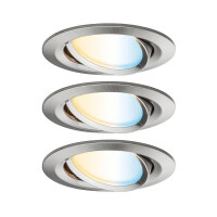 LED Einbauleuchte Smart Home Zigbee Nova Plus Coin Basisset 