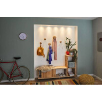 LED Einbauleuchte Easy Dim Nova Mini Plus Coin Basisset schw