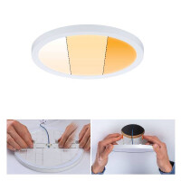 VariFit LED Einbaupanel Dim to Warm Areo IP44 rund 175mm 3 S