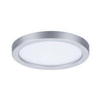 VariFit LED Einbaupanel Areo IP44 rund 118mm 4000K Chrom mat