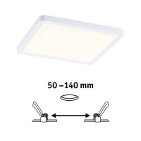 VariFit LED Einbaupanel Dim to Warm Areo IP44 eckig 175x175m