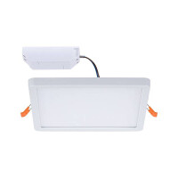 VariFit LED Einbaupanel Areo IP44 eckig 175x175mm 4000K Wei&