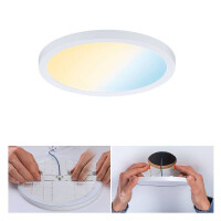 VariFit LED Einbaupanel Smart Home Zigbee Areo IP44 rund 175