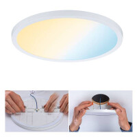 VariFit LED Einbaupanel Smart Home Zigbee Areo IP44 rund 230