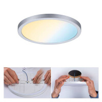 VariFit LED Einbaupanel Smart Home Zigbee Areo IP44 rund 175