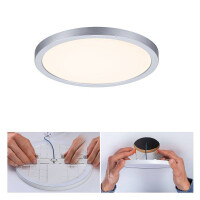 VariFit LED Einbaupanel 3-Step-Dim Areo IP44 rund 175mm 3000