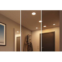 VariFit LED Einbaupanel 3-Step-Dim Areo IP44 rund 230mm 3000