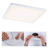 VariFit LED Einbaupanel 3-Step-Dim Areo IP44 eckig 230x230mm