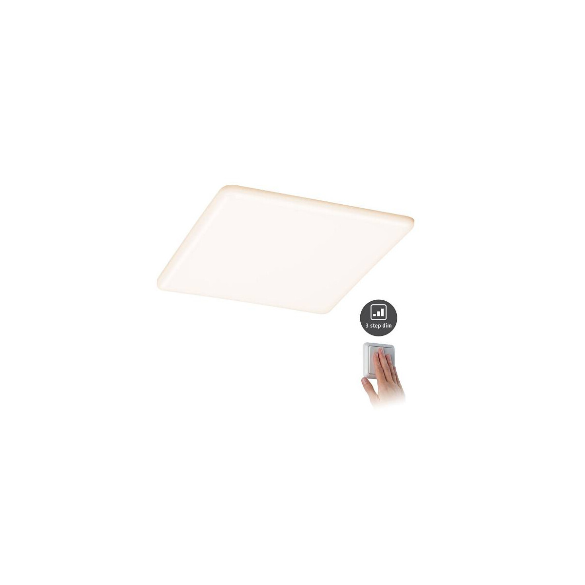 Einbauleuchte led Veluna Varifit 3 Stufen dimmbar 215 cm 21 w Einbauleuchte - Paulmann