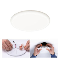 VariFit LED Einbaupanel 3-Step-Dim Veluna IP44 rund 215mm 40