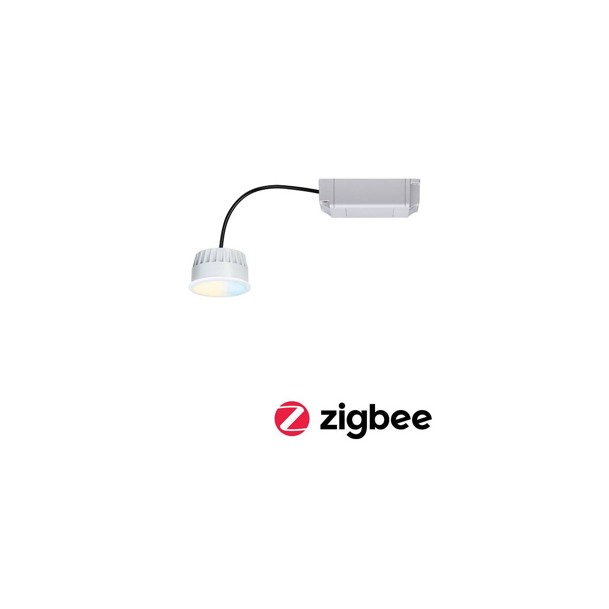 LED Modul Einbauleuchte Smart Home Zigbee Tunable White Coin rund 50mm Coin 6W 470lm 230V dimmbar Tunable White Satin