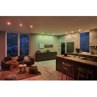 LED Modul Einbauleuchte Smart Home Zigbee RGBW Coin rund 50m