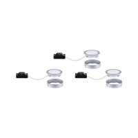 LED Unterschrankleuchte Pukk 3x3,5W 65mm 3x210lm 230V rund C