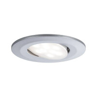 HomeSpa LED Einbauleuchte Calla 3er-Set schwenkbar IP65 rund