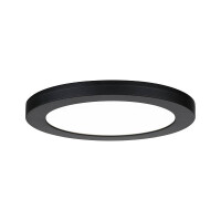 LED Einbaupanel 2in1 Cover-it rund 225mm 1200lm 4000K Schwar