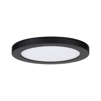 LED Einbaupanel 2in1 Cover-it rund 225mm 1200lm 4000K Schwar