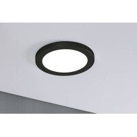 LED Einbaupanel 2in1 Cover-it rund 225mm 1200lm 4000K Schwar
