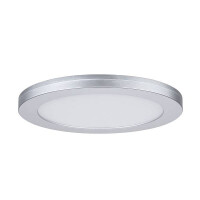 LED Einbaupanel 2in1 Cover-it rund 225mm 1200lm 4000K Chrom 