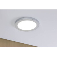 LED Einbaupanel 2in1 Cover-it rund 225mm 1200lm 4000K Chrom 