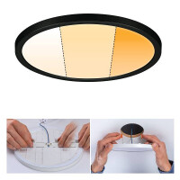 VariFit LED Einbaupanel Dim to Warm Areo IP44 rund 230mm 3 S
