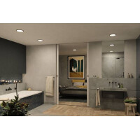 VariFit LED Einbaupanel Dim to Warm Areo IP44 rund 230mm 3 S