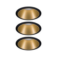 LED Einbauleuchte 3-Step-Dim Cole Coin Basisset IP44 rund 88