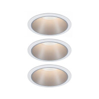 LED Einbauleuchte 3-Step-Dim Cole Coin Basisset IP44 rund 88