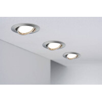LED Einbauleuchte Base Coin Einzelleuchte schwenkbar rund 90