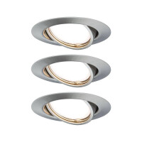 LED Einbauleuchte 3-Step-Dim Base Coin Basisset schwenkbar r