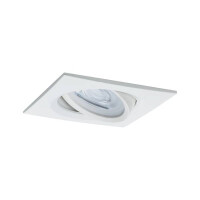 LED Einbauleuchte Nova Basisset schwenkbar eckig 84x84mm 50&