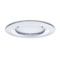 LED Einbauleuchte Nova Basisset starr IP44 rund 78mm GU10 3x