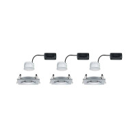 LED Einbauleuchte Nova Coin Basisset schwenkbar eckig 84x84m