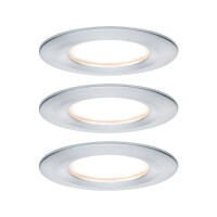 LED Einbauleuchte Nova Coin Basisset starr IP44 rund 78mm...