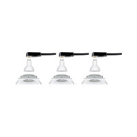 LED Einbauleuchte 3-Step-Dim Nova Basisset schwenkbar eckig 