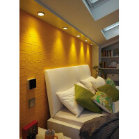 LED Möbeleinbauleuchten Micro Line 3er-Set rund 65mm 3x