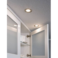 LED Möbeleinbauleuchten Micro Line 3er-Set rund 65mm 3x