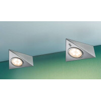 LED Unterschrankleuchte Dreieck 3x2,8W 140x110mm 3x170lm 230