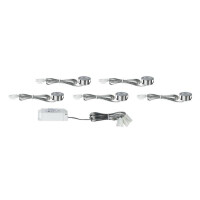 LED Möbeleinbauleuchten Micro Line Mini rund 35mm 5x0,4