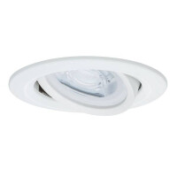 Einbauleuchte Nova schwenkbar rund 84mm 50° GU10 max. 35