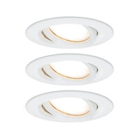 LED Einbauleuchte Nova Plus Coin Basisset schwenkbar IP65...