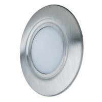 LED Wandeinbauleuchte Special Line rund 86mm Edelstahl 2