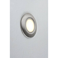 LED Wandeinbauleuchte Special Line rund 86mm Edelstahl 5