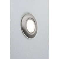 LED Wandeinbauleuchte Special Line rund 86mm Edelstahl 6