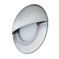 LED Wandeinbauleuchte Special Line rund 87mm Edelstahl 2