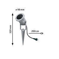 Special Line LED Gartenstrahler IP65 rund 98mm max. 28W 230V