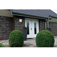 Solar LED Hausnummernleuchte Special Line IP44 3000K Edelsta