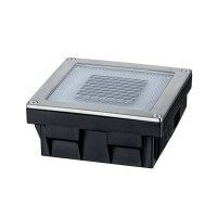 Solar LED Bodeneinbauleuchte Cube IP67 2700K 3,6lm Edelstahl