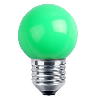 LED Deko MiniGlobe 1W E27 grün gallery